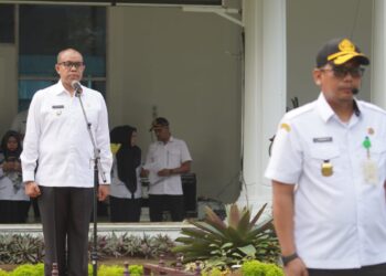 Pimpin Apel Gabungan Perdana, Faisal Hasrimy: Terapkan 4 Prinsip menjadi ASN berkualitas