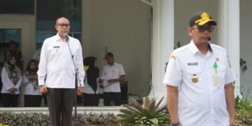 Pimpin Apel Gabungan Perdana, Faisal Hasrimy: Terapkan 4 Prinsip menjadi ASN berkualitas