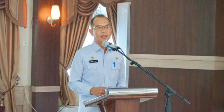 Pj. Bupati Kab.Langkat Faisal Hasrimy Melaksanakan Rapat Koordinasi, Hasilkan 1 Inovasi Dan Minta Laporan Setiap Bulan.
