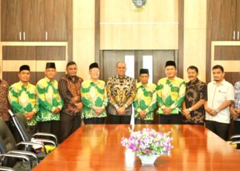 Silaturahmi dengan MUI dan Baznas, Faisal Hasrimy : Mari Bekerjasama untuk Umat