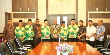 Silaturahmi dengan MUI dan Baznas, Faisal Hasrimy : Mari Bekerjasama untuk Umat