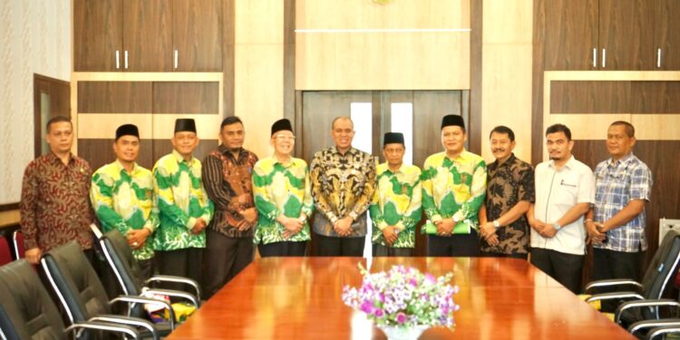 Silaturahmi dengan MUI dan Baznas, Faisal Hasrimy : Mari Bekerjasama untuk Umat