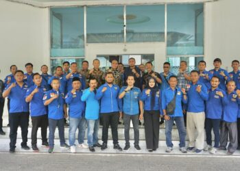 Bersilaturahmi dengan KNPI, Faisal Hasrimy: Wadah Pemuda harus bersinergi dibawah kepemimpinan saya
