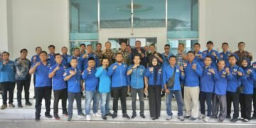 Bersilaturahmi dengan KNPI, Faisal Hasrimy: Wadah Pemuda harus bersinergi dibawah kepemimpinan saya