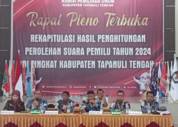 Hasil Rapat Pleno KPU, Pj. Bupati Tapteng Sarankan Tempuh Jalur Hukum.
