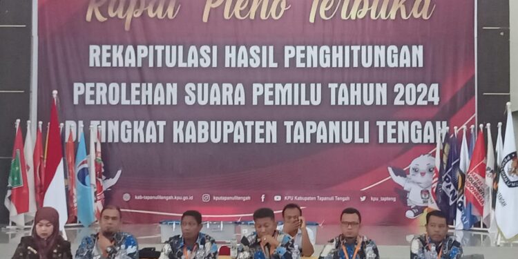 Hasil Rapat Pleno KPU, Pj. Bupati Tapteng Sarankan Tempuh Jalur Hukum.