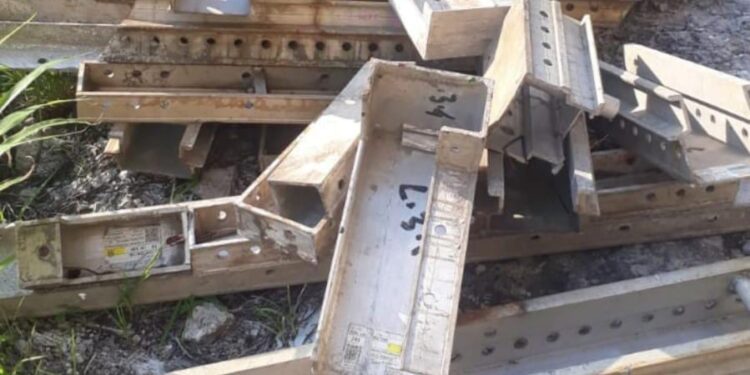 Besi Aluminium PT.APG di Gondol Maling Diduga Bersubahat Dengan Salah Satu Oknum Di PT.APG