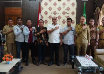 Audensi dengan KPU, Faisal Hasrimy titip pesan : Sukseskan Pilkada 2024