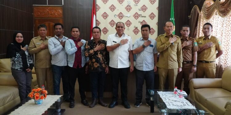 Audensi dengan KPU, Faisal Hasrimy titip pesan : Sukseskan Pilkada 2024