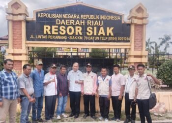 Pemantau Keuangan Negara ( PKN ) ikuti sidang disiplin di polres Siak Riau