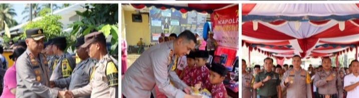 Polda Sumut Melalui Kapolres Tapanuli Tengah Ajak Para Tokoh dan Elemen Masyarakat Jagakarsa Kekondusifan Jelang Pemilu.