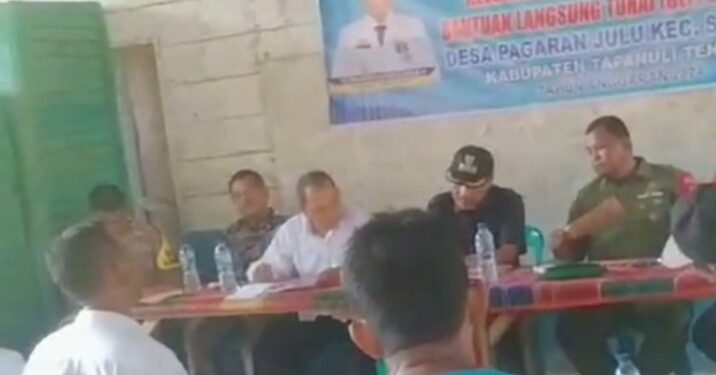 BONGKAR DANA DESA! Musrenbang Ricuh, Warga Desa Pagaran Julu di Tapteng Minta Transparansi