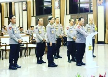 Kapolri Pimpin Rapat Kerja Teknis Gabungan Lima Devisi Polri.