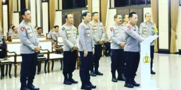 Kapolri Pimpin Rapat Kerja Teknis Gabungan Lima Devisi Polri.