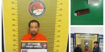 Hendah Nyabu, Juru Parkir Diamankan Satnarkoba Polres Kota Sibolga