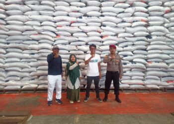 Jelang Puasa Ramadhan, Polres Tapanuli Tengah-Sumut Cek Stock Beras di Bulog Kota Sibolga