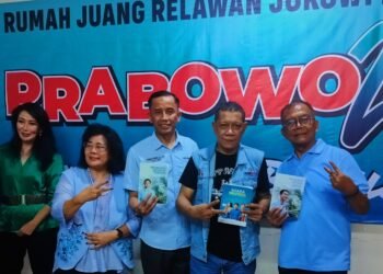Valentino Barus, Ben Rimba, Utje G.Patty,  Winora, DKK Dalam Diskusi Bertema “Membangun Suasana Damai Dan Kondusif Setelah Pemilu