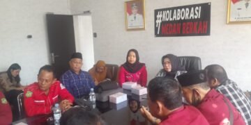 Pengurus Forum Komunikasi Ketua DPC LPM se-Kota Medan Laporkan plt Ketua, Kadis P3APM-P2KB Kota Medan : Akan Segera di Sampaikan ke Pimpinan