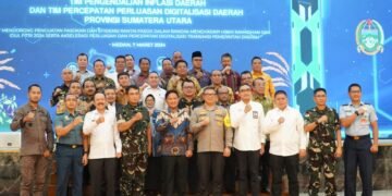 Pj Bupati Langkat Hadiri Meeting TPID Provsu