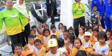 Murid TK Kemala Bhayangkari 12 Cabang Sibolga Berkunjung ke Polairud