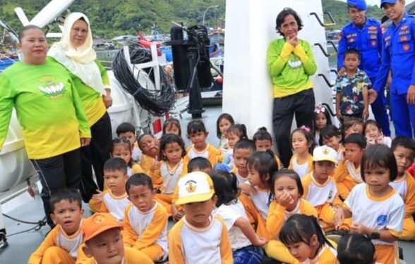 Murid TK Kemala Bhayangkari 12 Cabang Sibolga Berkunjung ke Polairud