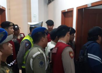 Lagi asyik”, Pasangan Bukan Suami Istri Terjaring Razia di Kamar Hotel di Kota Sibolga – Sumut.