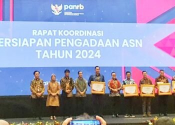 Pj. Bupati Tapteng Hadiri Rapat Koordinasi Persiapan Pengadaan ASN Tahun 2024