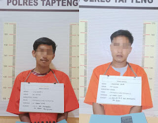 Dua Pengedar Sabu di Tapteng, MAN dan G Ditangkap Sat Narkoba