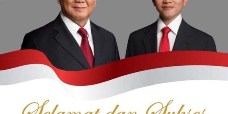 *Ketua Relawan GPMP dan Ibu Prabu Kalbar Mengucapkan Selamat Kepada Bapak Prabowo–Gibran atas Kemenangan di Pilpres Periode 2024-2029*