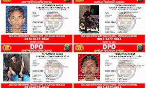 Polres Tapteng Terbitkan Daftar Pencarian Orang (DPO) Kasus Tindak Pidana Pemilu 2024.