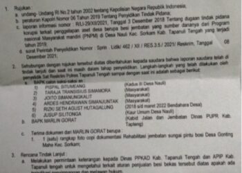 Kades Desa Nauli Tapanuli Tengah ; Emangnya Kenapa Kalau Asset Dijual.