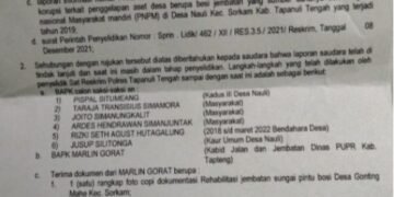 Kades Desa Nauli Tapanuli Tengah ; Emangnya Kenapa Kalau Asset Dijual.