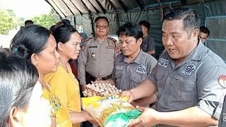 DPC PJS Sibolga-Tapteng Beri Perhatian Korban Kebakaran di Kota Sibolga