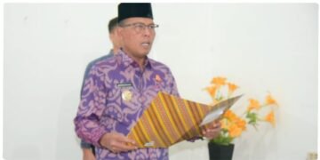 Pj. Bupati Dr. Sugeng Riyanta, SH.MH Melantik Wakil Ketua IV Baznas Kab. Tapanuli Tengah.