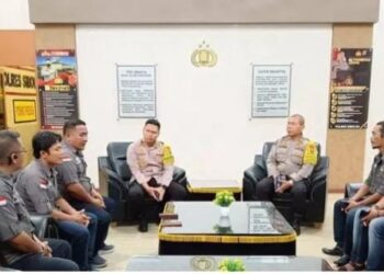 Kapolres Kota Sibolga AKBP Achmad Fauzy, SH.SIK.MIK Sambut Baik Kunjungan DPC PJS Sibolga-Tapteng