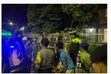 Sinergitas Patroli Gabungan Tiga Pilar, Antisipasi Kenakalan Remaja di Kota Sibolga Sumut..