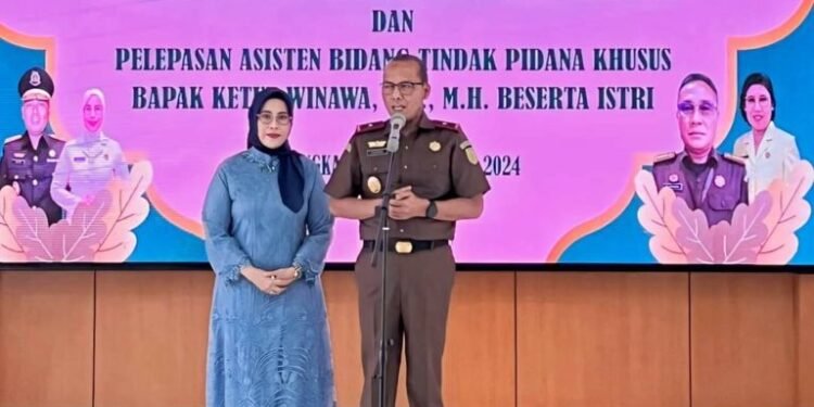 Pj. Bupati Tapanuli Tengah Dr. Sugeng Riyanta,SH.MH Hadiri Pengantar Tugas Promosi Jabatan Menjadi Wakajati Jawa Tengah