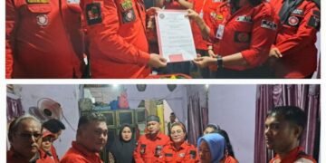 Ketua DPC PBB Berikan SK Kepada Pengurus PAC se-Kota Sibolga Sumatera Utara.