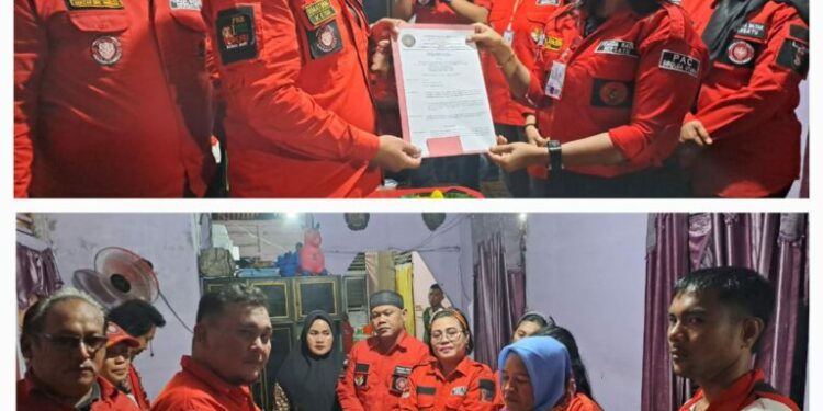 Ketua DPC PBB Berikan SK Kepada Pengurus PAC se-Kota Sibolga Sumatera Utara.