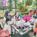 Jama’ah Sholat ‘Id Warga Kota Sibolga Check Kesehatan Gratis Dari Polres Sibolga.
