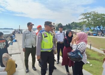 Antisipasi Gangguan Keamanan, Pos PAM Pelabuhan Lama Kita Sibolga Laksanakan Patroli Dialogis