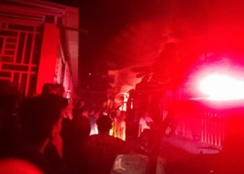 Kebakaran Hebat di Kota Sibolga Diperkirakan Alami Kerugian 1 Milyar Lebih.