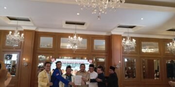 Konferensi Pers Organisasi Lintas Iman, Menunggu Detik-detik Putusan Sengketa PHPU di MK Besok.