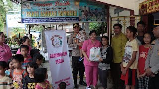 PLN NP UPDK Pandan Bersama Polres TT Berbagi Sembako