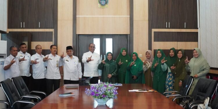 Pj Bupati Langkat Berkolaborasi dengan Majelis Taklim dan Zikir Al-Haura wujudkan Langkat religius