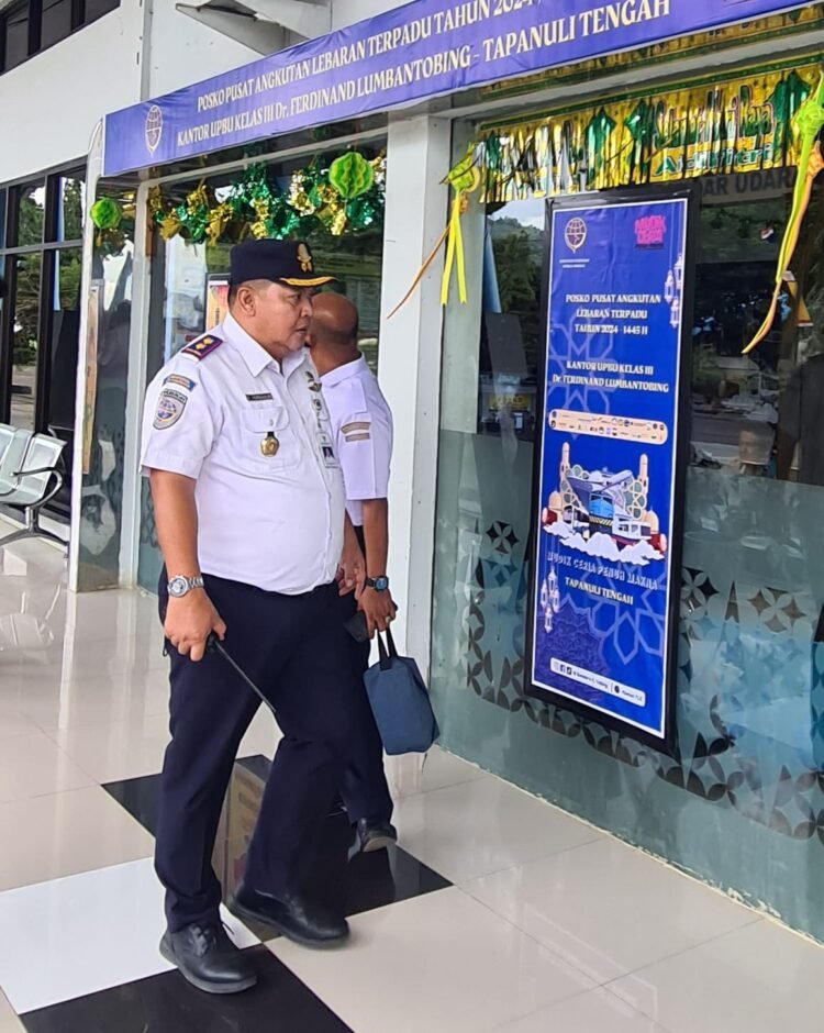 Bandara Dr. Ferdinand Lumbantobing Pinangsori Sediakan Posko Terpadu Menjelang Arus Mudik Dan Perayaan Hari Raya Idul Fitri 1445 H/2024.