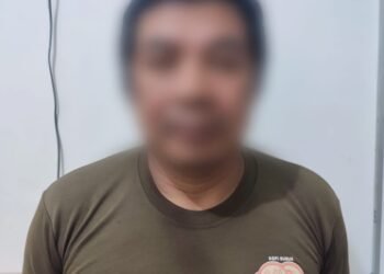 PENAMPUNG EMAS HASIL PETI DI NANGA MAHAP DI TANGKAP RESKRIM POLRES SEKADAU. SEKADAU, Kalimantan Barat.
