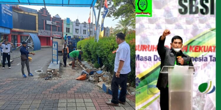 Ketua Buruh SBSI 92 Tegaskan Siap Menjadi Garda Terdepan Dari PT.Rajawali Parkindo Terkait Tindak Pidana Pengrusakan Aset Dilakukan PT.MPD