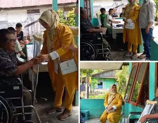 Ketua DPD II Partai Golkar Kota Sibolga Sumatera Utara Jamil Zeb Tumari, SH. MAP.MI.Com Beserta Istri Kunjungi Kediaman Wartawan,