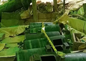 Tim Gabungan Laksanakan Pengecekan Lokasi Kegiatan Pertambangan Emas Tanpa Izin (PETI) di Wilayah Bukit Hitam, Desa Batu Tiga, Bunut Hulu